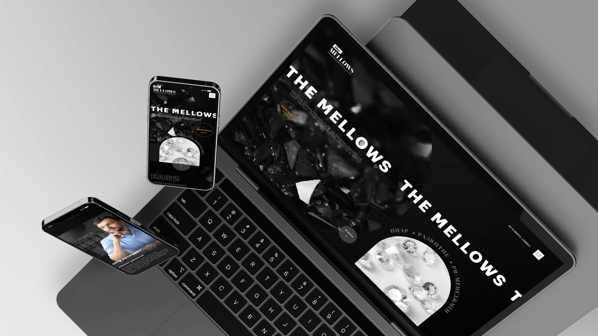 Разработка сайта креативного агентства «The Mellows» в Новоржеве