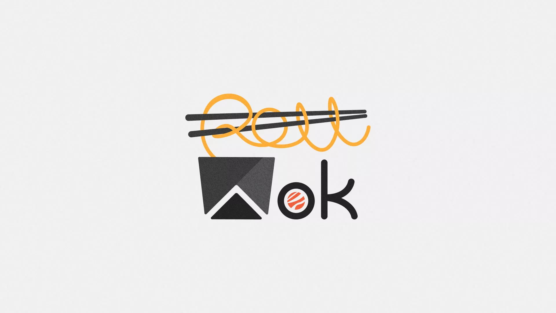 Разработка логотипа в Новоржеве для суши-бара «Roll Wok Club» Разработка логотипа в Новоржеве для суши-бара «Roll Wok Club»